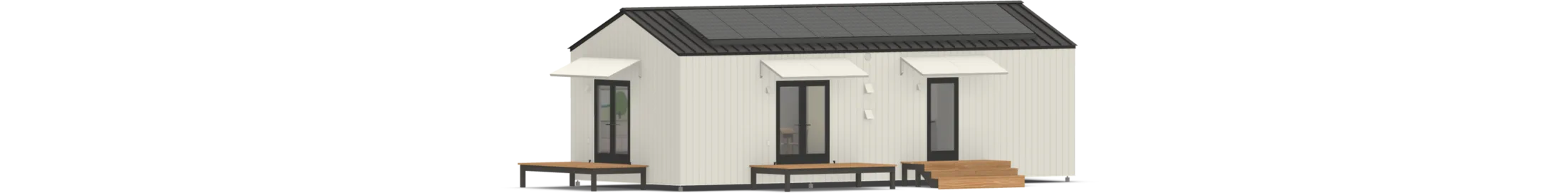 One bedroom Backyard